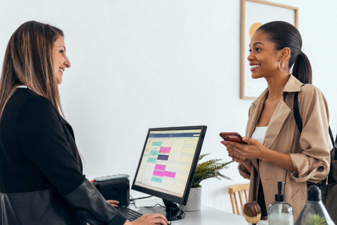 Attorney reviewing calendar and notes to stay on top of client matters