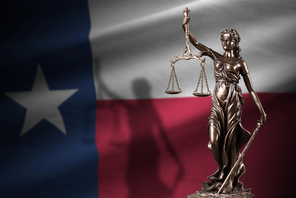 Calendar and legal documents on a desk illustrating the Texas divorce timeline