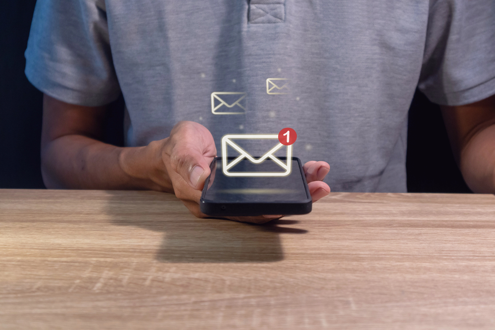 Professional workspace with phone and calendar emphasizing responsiveness